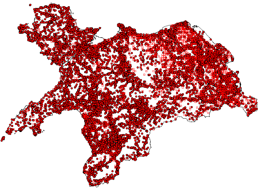 Protected &amp; Priority Species Map